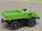 Preview: 1/87 Wiking Unimog 411 100 Jahre MB hellgrün