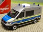 Preview: 1/87 Herpa VW Crafter Halbbus Polizei Straubing 096744