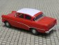 Preview: 1/87 Brekina Opel Rekord P1 rot, Dach weiß