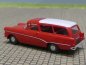 Preview: 1/87 Brekina Opel Rekord P1 Caravan rot mit weißem Dach 20020