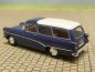 Preview: 1/87 Brekina Opel Rekord P1 Caravan blau 20045