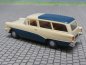 Preview: 1/87 Brekina 20050 Opel Rekord P1 Caravan beige/blaugrün 20050