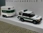 Preview: 1/87 Busch Land Rover Discovery mit Pferdeanhänger Polizei 51936