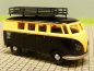 Preview: 1/87 Brekina # 0361 VW T1 a ocker/schwarz mit Gepäckträger Bus