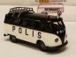 Preview: 1/87 Brekina # 2032 VW T1 b POLIS Schweden Sondermodell Reinhardt