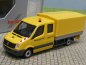 Preview: 1/87 Herpa VW Crafter Doppelkabine mit Plane Leonhard Weiss 950459