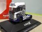 Preview: 1/87 Herpa Scania CR 20 HD Zugmaschine Log-X / No Limit CZ 111034