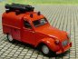 Preview: 1/87 Brekina Citroen 2 CV Feuerwehr mit Gasflaschen 2048 SAI