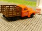 Preview: 1/87 Busch Chevrolet Pick-up Farm Truck + Gitterbox orange USA 48212