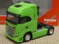 Preview: 1/87 Herpa Iveco S-Way Zugmaschine 2achs gelbgrün  313445-002