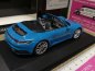 Preview: 1/43 Minichamps Porsche 911 Carrera 4S Cabrio blau 410 069332