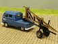 Preview: 1/87 Brekina # 2095 VW T1 Doka Schreinerei Kunzweiler mit Nachläufer 32833