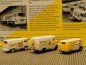 Preview: 1/87 Brekina Becker Bier VW T1b MB 319 VW T2 Set Sondermodell Reinhardt