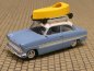 Preview: 1/87 Brekina Ford 12m hellblau mit Seifenkiste