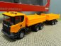 Preview: 1/87 Herpa Scania CG 17 6x6 Tandem-Baukipper-HZ kommunalorange 309738