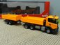 Preview: 1/87 Herpa Scania CG 17 6x6 Tandem-Baukipper-HZ kommunalorange 309738