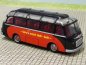 Preview: 1/87 Brekina Setra S6 Spielmobil Halli-Galli schwarz/rot