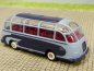 Preview: 1/87 Brekina Setra S6 hellblau/dunkelblau