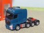 Preview: 1/87 Herpa MB Actros SLT Zugmaschine ozeanblau 304368-005