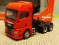 Preview: 1/87 Herpa MAN TGX GX 6x4 3-Achs Zugmaschine mit Ladekran rot 313117