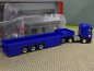 Preview: 1/87 Herpa Scania R 09 Betonfertigteile-SZ mit 2 Hausteilen Hoch Tief 157797