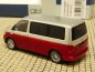 Preview: 1/87 Rietze VW T6 reflexsilber/fortanorot 11662