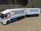 Preview: 1/87 Herpa MB Actros HÖHNER Spedition Wechselkoffer Hängerzug 917346