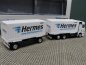 Preview: 1/87 Herpa MB Actros Hermes Wechselkoffer Hängerzug