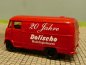 Preview: 1/87 Brekina MB 319 20 Jahre Dolischo 93622