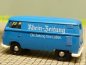 Preview: 1/87 Brekina # 0291 VW T1 b Rhein-Zeitung Kasten