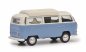 Preview: 1/64 Schuco VW T2 Camper hellblau/weiß 45 203 0400