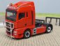 Preview: 1/87 Herpa MAN TGX XLX Euro 6 Zugmaschine rot mit Rundumleuchten, RS + LB #24