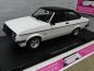 Preview: 1/18 MCG Ford Escort MK II RS 2000 weiss/matt schwarz RHD 1977 MCG18248