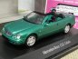 Preview: 1/43 Schuco MB CLK Cabrio offen grünmetallic