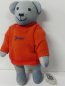 Preview: Bing Teddybär ca. 32cm  Levi Strauss Museum Buttenheim Stoff Denim