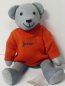 Preview: Bing Teddybär ca. 32cm  Levi Strauss Museum Buttenheim Stoff Denim