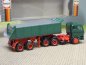 Preview: 1/87 Herpa DAF 3300 Kipper dunkelgrün Chassis rot 827500