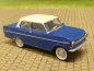 Preview: 1/87 Brekina Opel Kadett A Limousine blau, Dach weiß 20304