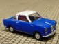 Preview: 1/87 Brekina Goggomobil Coupe signalblau/weiß 27858