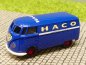 Preview: 1/87 Brekina # 1411 VW T1 a Kasten HACO Transport 32032