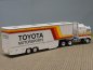 Preview: 1/87 Brekina Kenworth K100 Aerodyne mit Auflieger Toyota racing 85739