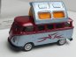 Preview: 1/87 Brekina # 1944-2 VW T1 b Camper offen kupferrot/blausilber Sondermodell Reinhardt