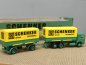 Preview: 1/87 Herpa MAN F80 Schenker Nürnberg Wechselplanen-Hängerzug