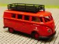 Preview: 1/87 Brekina # 0817 VW T1 b Bus Feuerwehr Augsburg Sondermodell Reinhardt