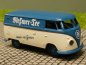 Preview: 1/87 Brekina # 1286 VW T1 a Kasten Meßmer Tee Sondermodell Reinhardt