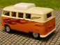 Preview: 1/87 Brekina # 1814 c/g VW T1 b Camper Hubdach geschlossen Flammendekor Sondermodell Reinhardt