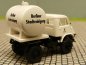 Preview: 1/87 Brekina Unimog 402 BSR Berliner Stadtreinigung Pritsche mit Tank 39056