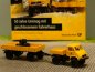 Preview: 1/87 Brekina Unimog 402 mit Anhänger Deutsche Post Edition 2003