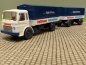 Preview: 1/87 Wiking MAN F8 Hellmann Frontdruck Planen-Hängerzug