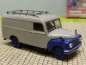 Preview: 1/87 Brekina Hanomag L28 Kasten grau/blau 58153